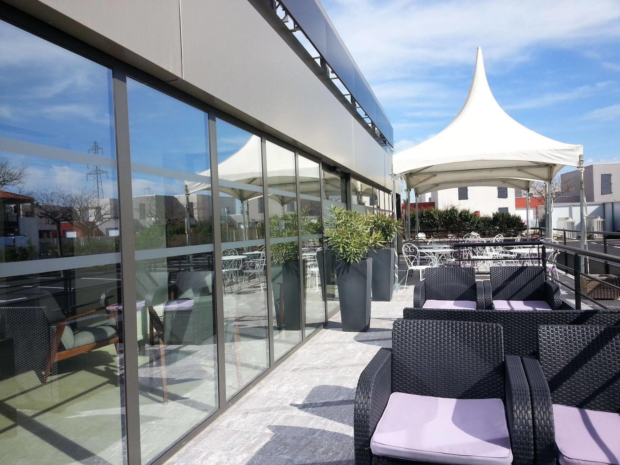 Brit Hotel Porte D'Espagne Перпинян Екстериор снимка